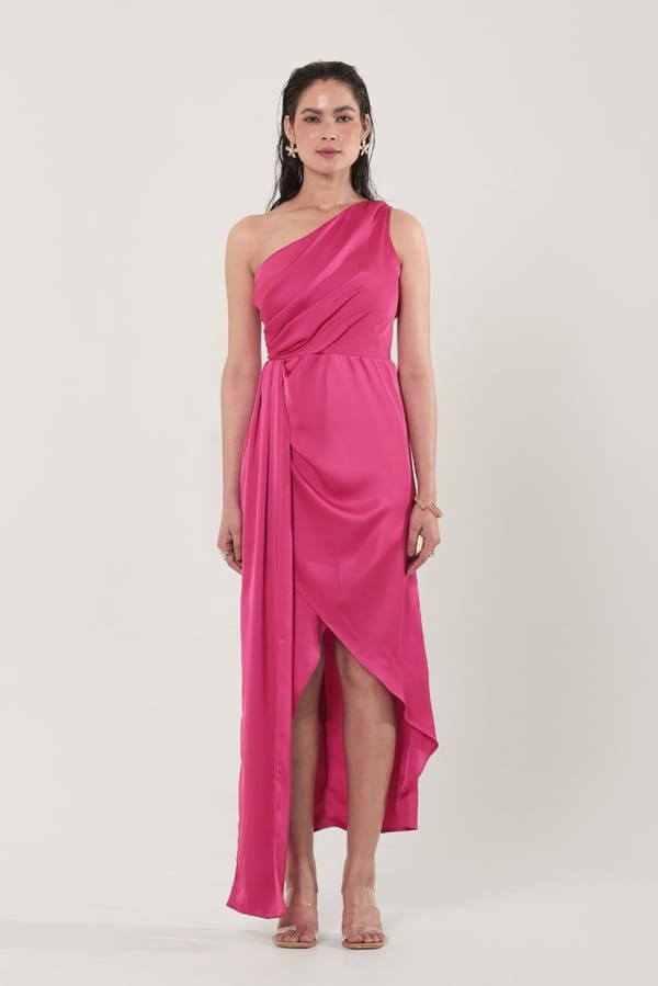 Prudence Midi With Chain Detailing Midi Dress — Xaya