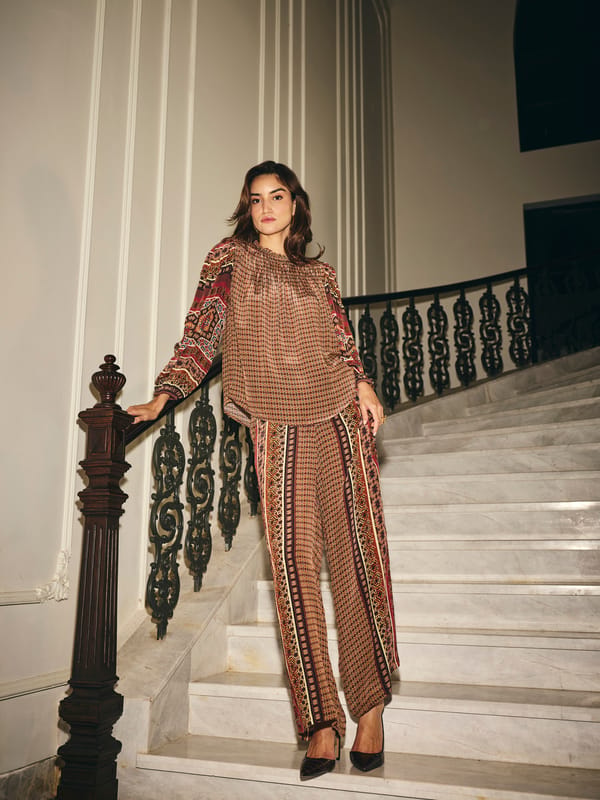 Mishelle Printed Pants — Style Island