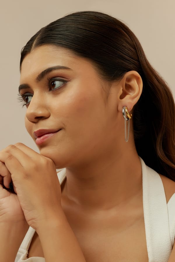 Vihana Earrings - Waterproof, 18k Gold Plated — Amossh