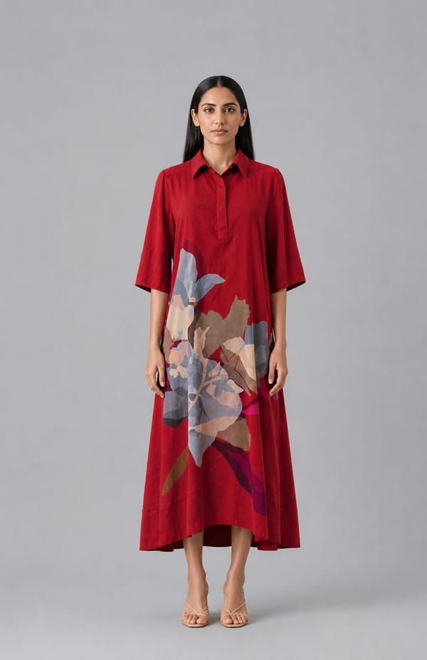 Bloom Shirt Dress — CLOS