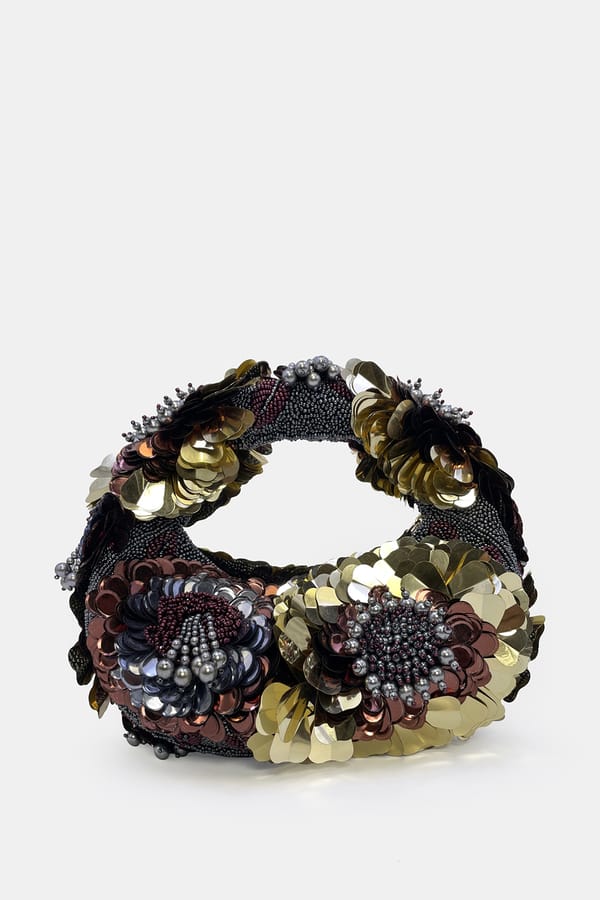 Midnight Gild Luxe Embellished Bag — Versuhz India