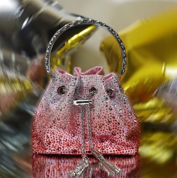 Glitz Mix Potli Pink 2 — Be Chic