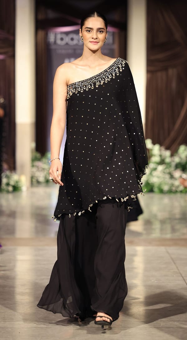 Mukaish Georgette Sharara Sets — Basanti Kapde aur Koffee