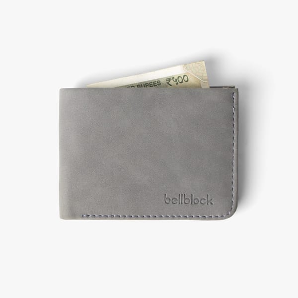 Slim Cash Sleeve Bi-fold Minimal Classic Wallet — BellBlock