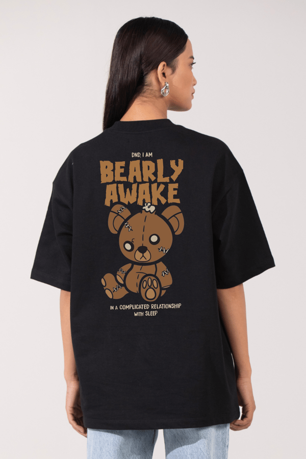 Bearly Awake Oversized T-Shirt — Botnia