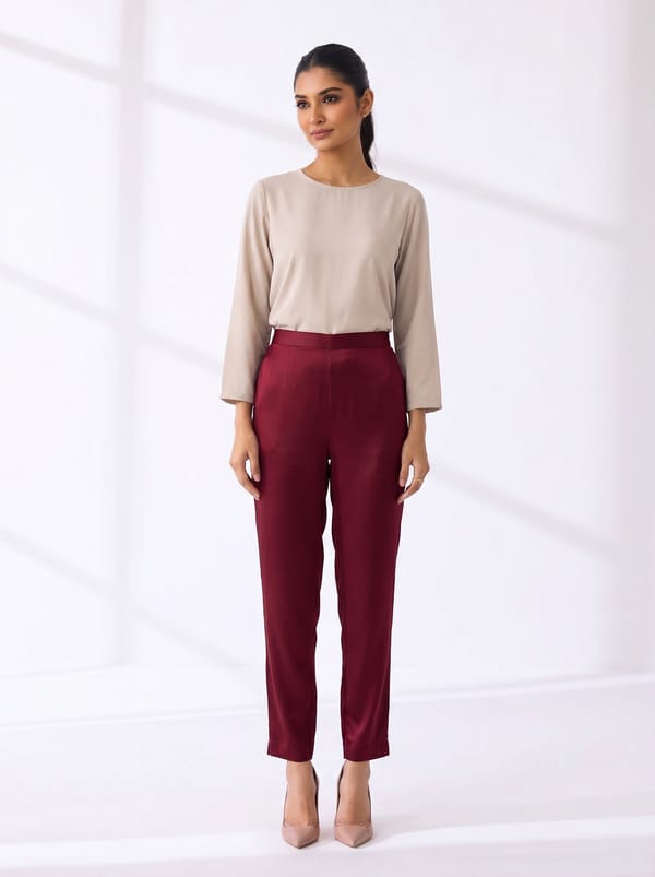 Maroon Pant — 5 Elements