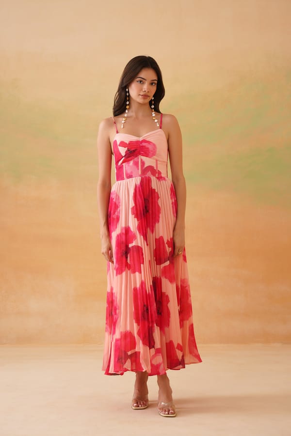 Cerise Scarlet Corset Dress — IERA