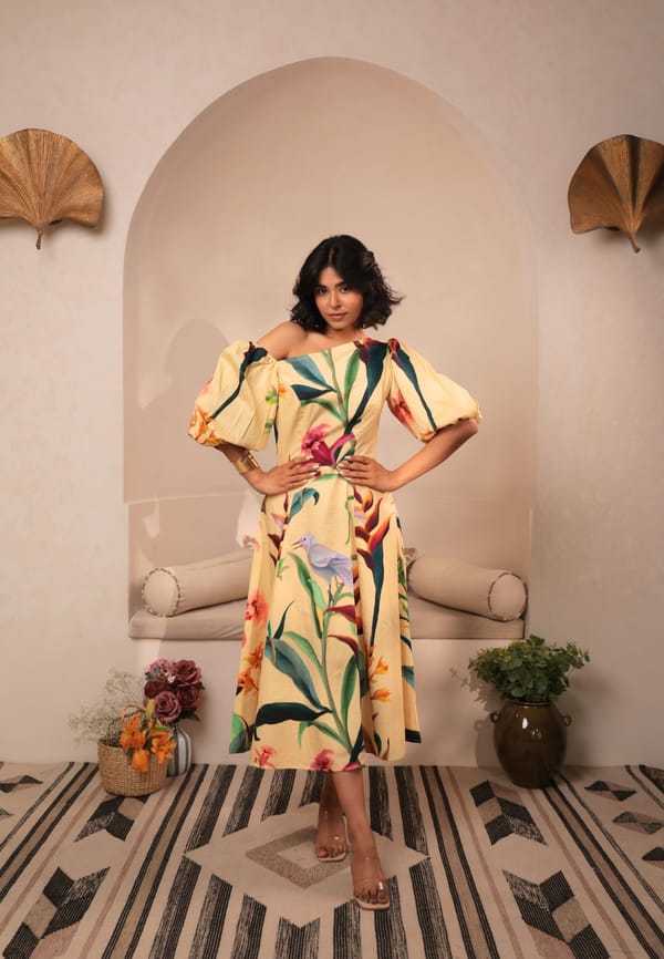 Bali Puff Sleeve Dress — BEYOND TARA