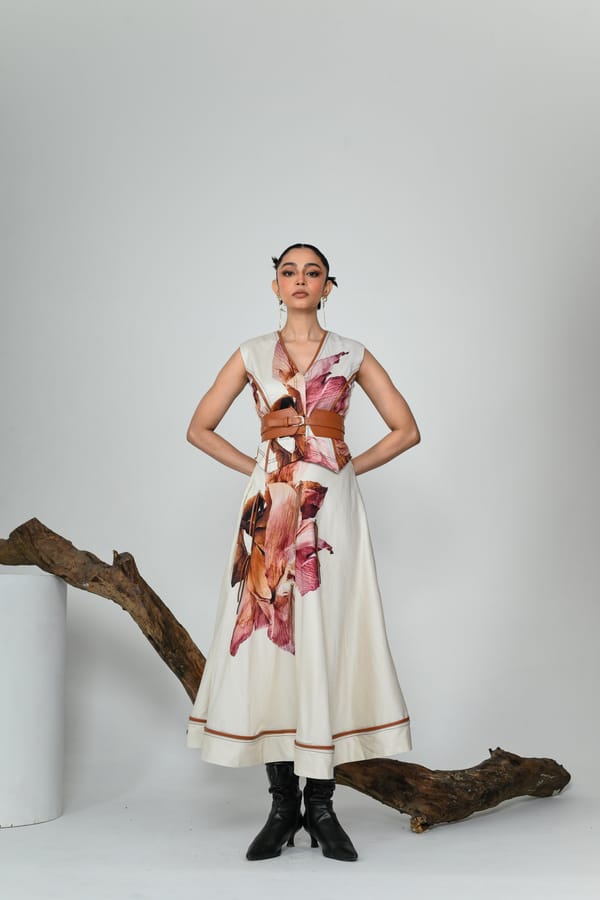Petals After Time' Skirt Set — The Dramebaaz Company