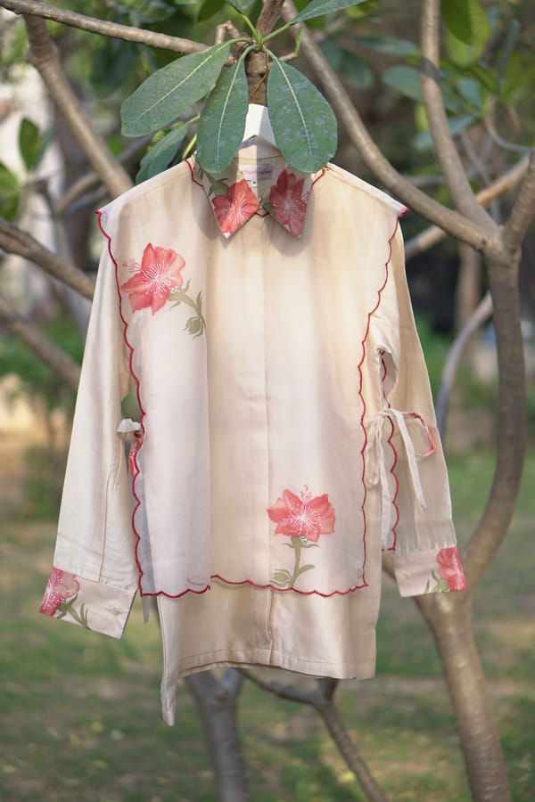 Hibiscus Shirt — THE FINICKY COLORIST