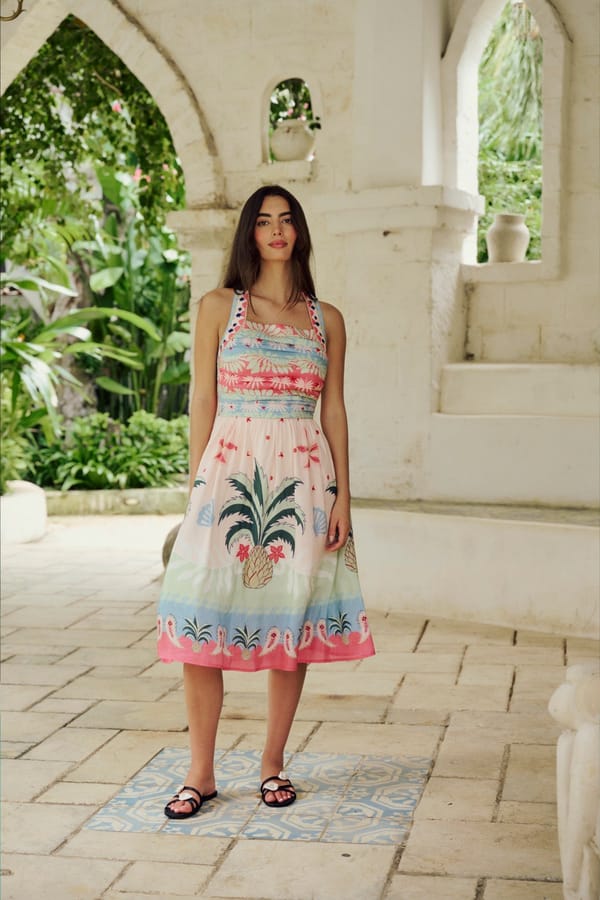 Hazel Midi - Ananas — SHOP NOIB