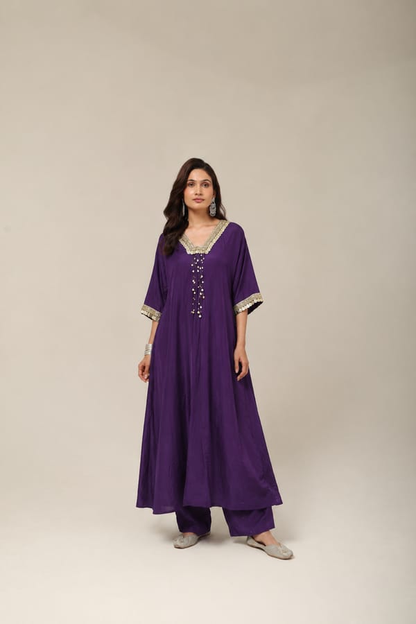 Glass Neck Kaftan — Kyra