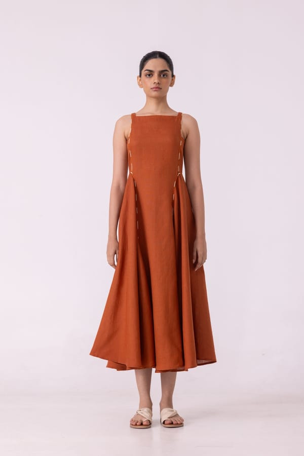 Weasley Linen Dress — The Summer House