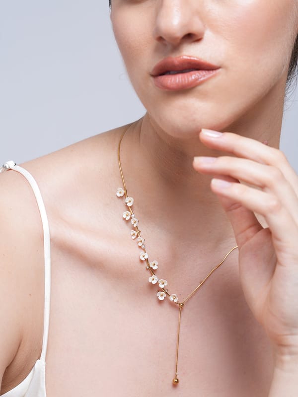 Sweet Flowers Necklace — Cao Jewellery