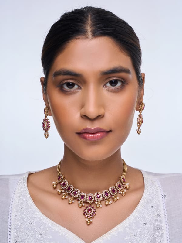 Sleek Pink Necklace — Cao Jewellery