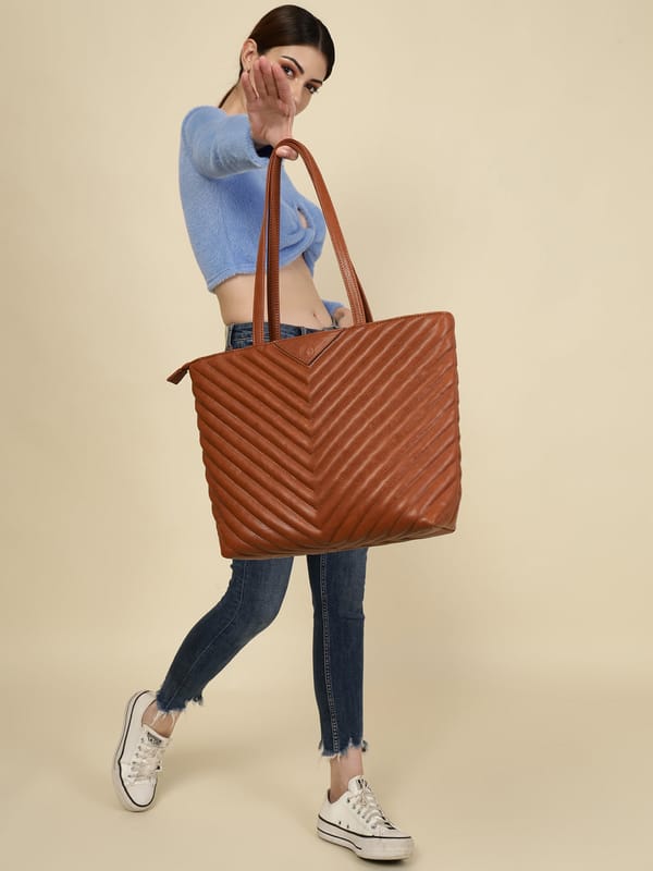 Thea Tote - Coffee Brown — The Gusto