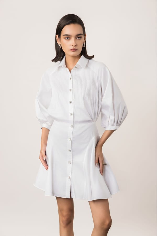 Dove Shirt Dress — Studio MuGu