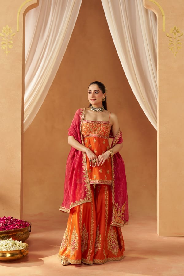 Najma Kurta with Garara and Dupatta — Sheetal Batra