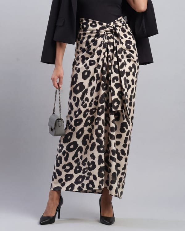 Savanaah Wrap Skirt — Ash and Amber