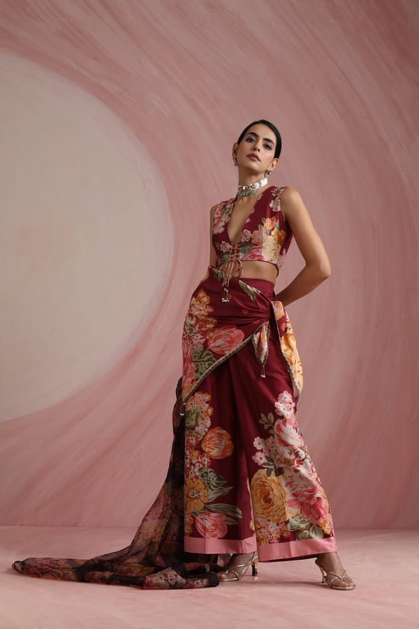 The Maharani Bagh Scarf — Moh India