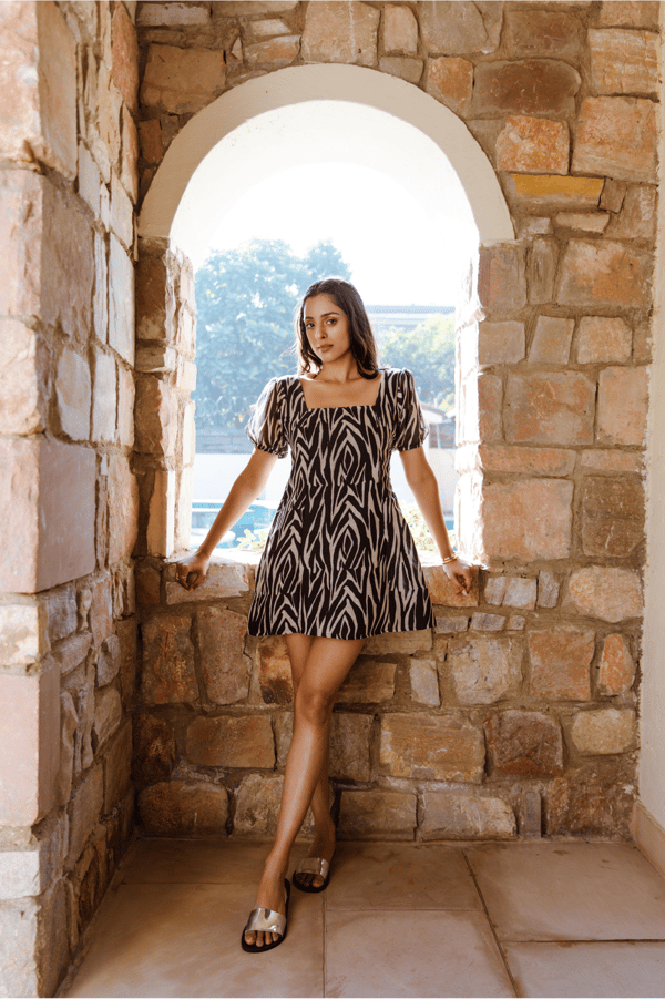 Ripple Short Dress — SAJKE