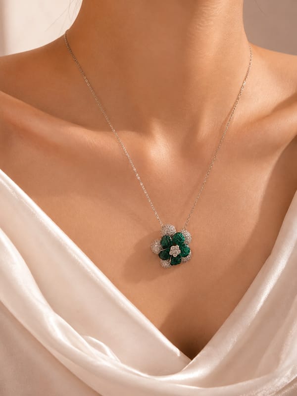 Mosaique Bloom Pendant — SilvPop Jewels