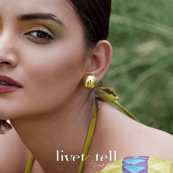 Bubble Of Gold Studs — Live To Tell