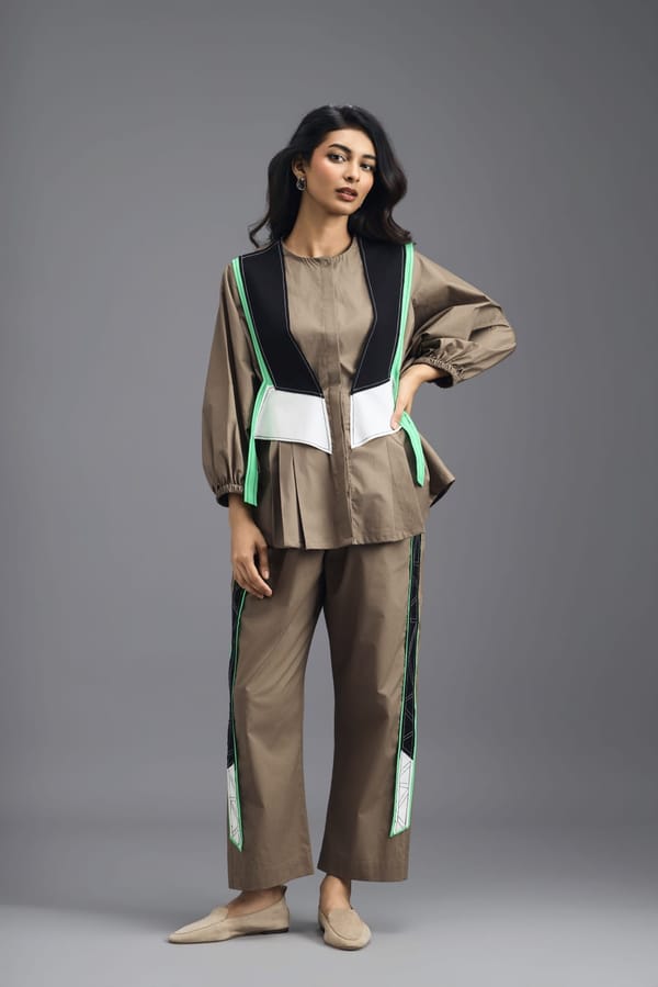 MUD SHIRT AND BRALETTE — Deepika Arora