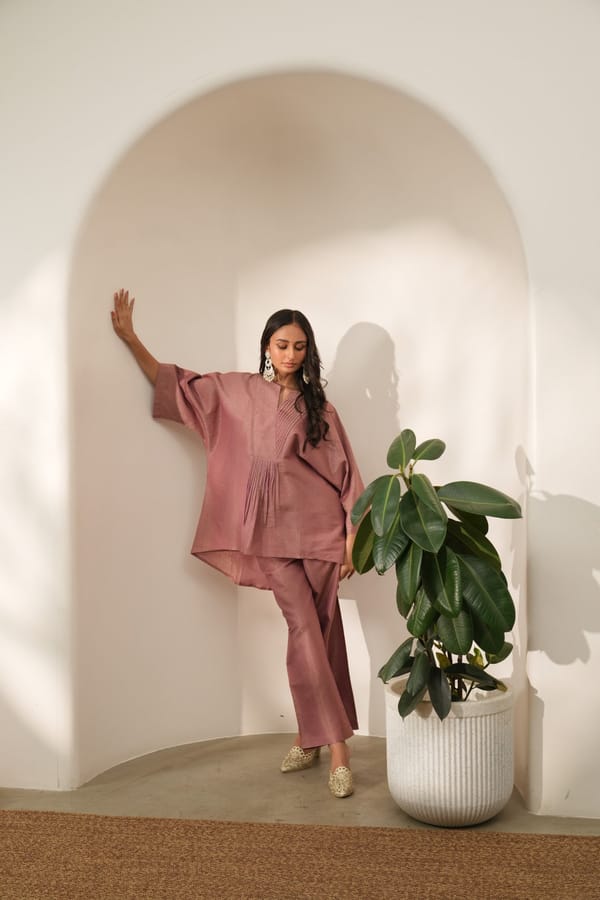 Solid Metallic Pant — Cloth Haus
