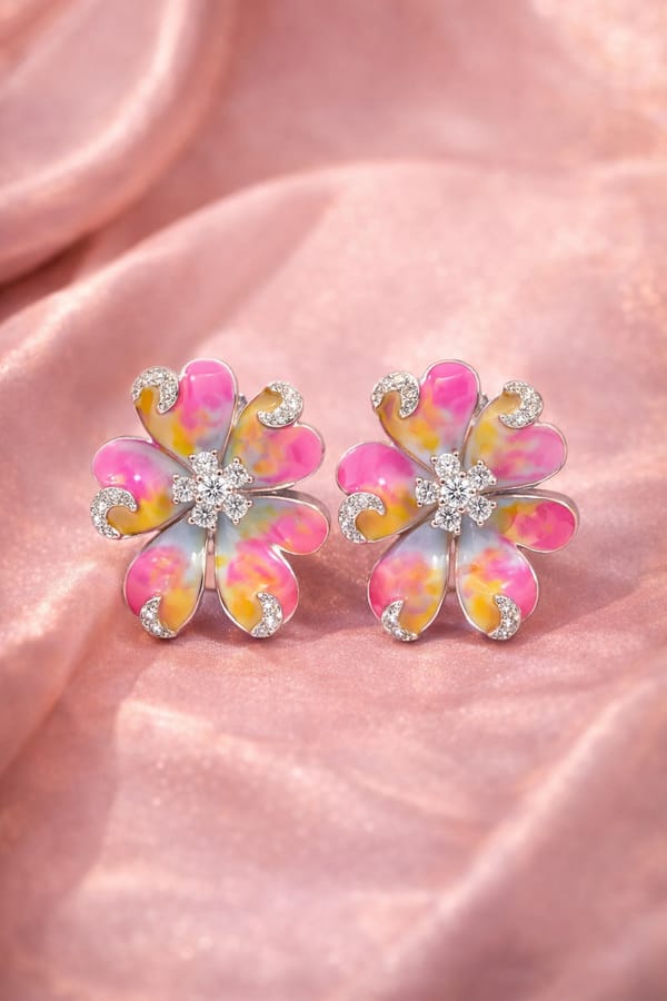 Pastel Bloom Earrings — SilvPop Jewels