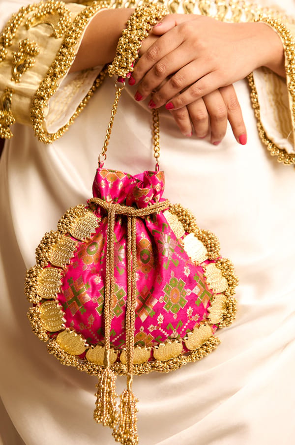 Avika Pink (Potli) — 5 Elements