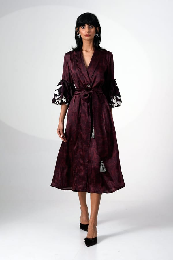 Okina - Blazer Wrap Dress — Madder Much