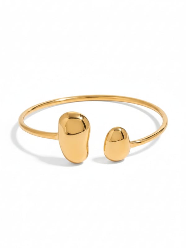 Irregular Open Bangle — Cao Jewellery
