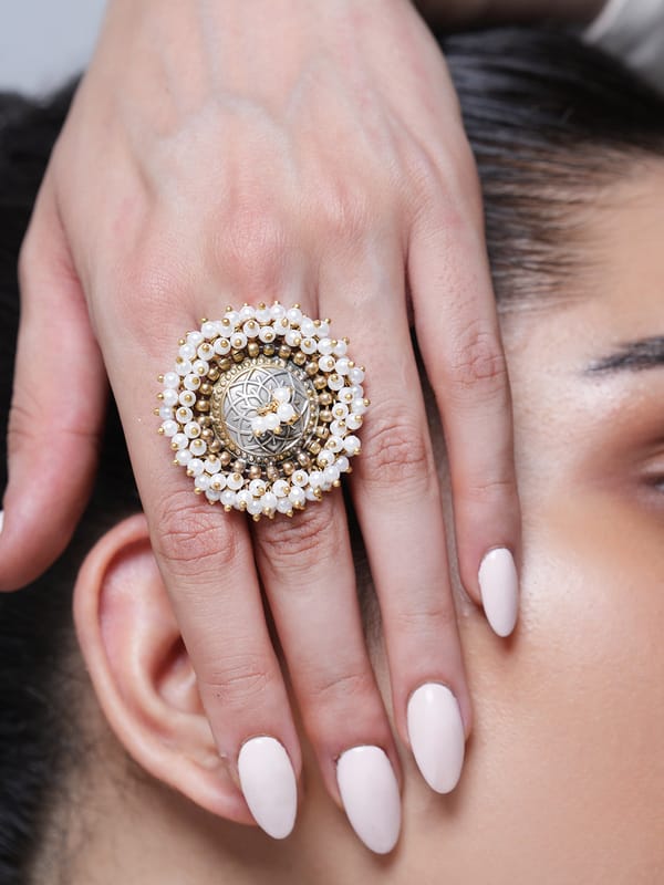 Big Silver Polish Ring — Cao Jewellery