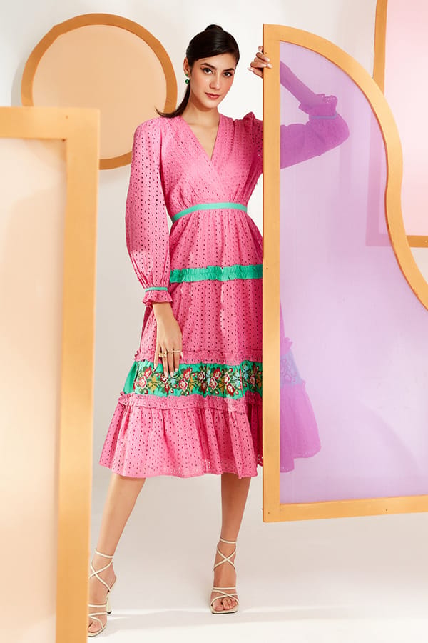 Sweetheart Midi Dress — BOHO-CHIC
