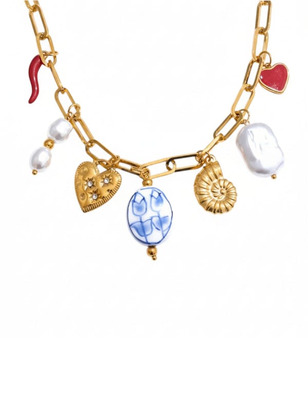 Charms Beach Necklace — Cao Jewellery