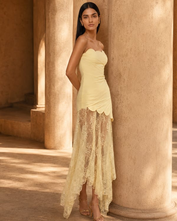 Lune Lace Dress — KAYSHO
