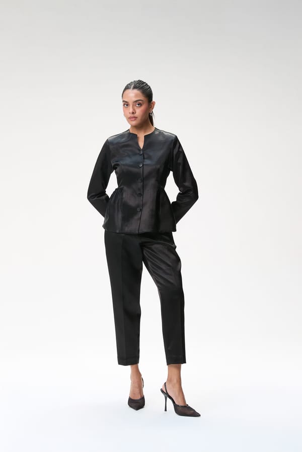 Black Tapered Trouser — Tara & I