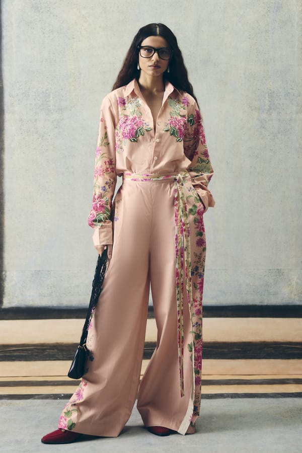Airi co-ord set - PINK — Paulmi and Harsh