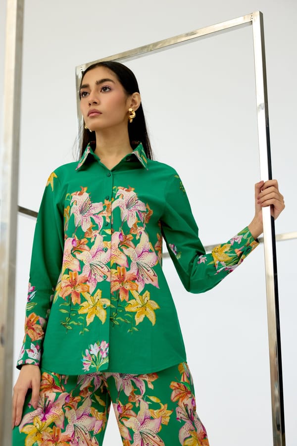 Azalia Shirt — THE FINICKY COLORIST