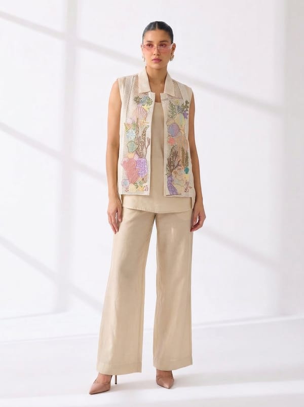 Top Along With Inner And Pant — OJA