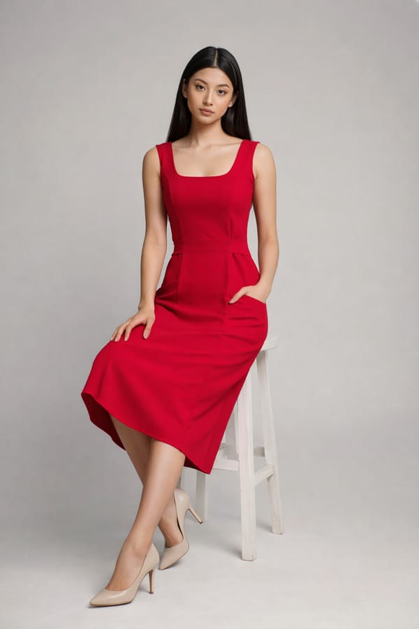 Rouge Elan Grace Midi Dress — Julo