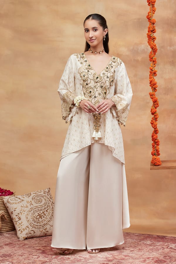 Mansarovar Flared Pant Set — DAREISS