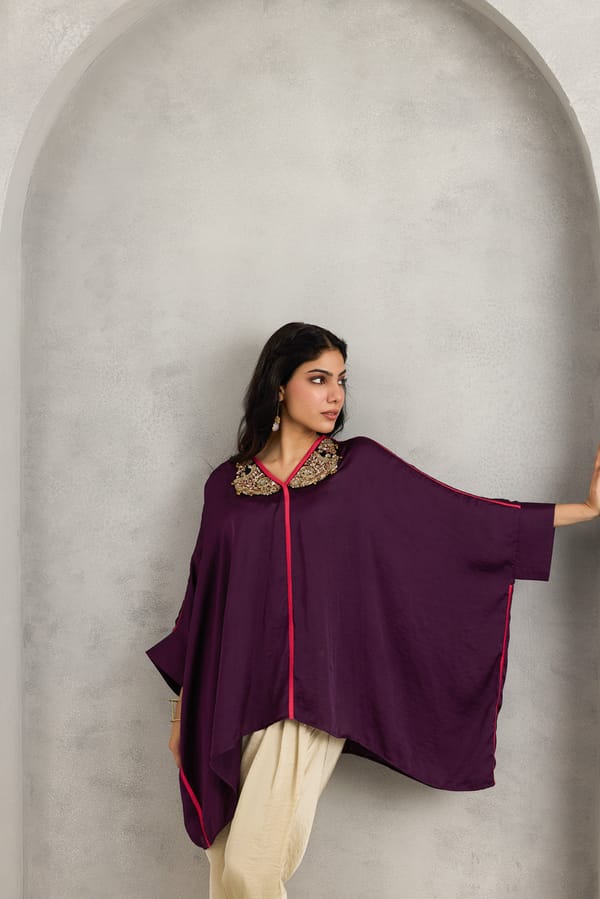 Purple Damira Shirt — Chique