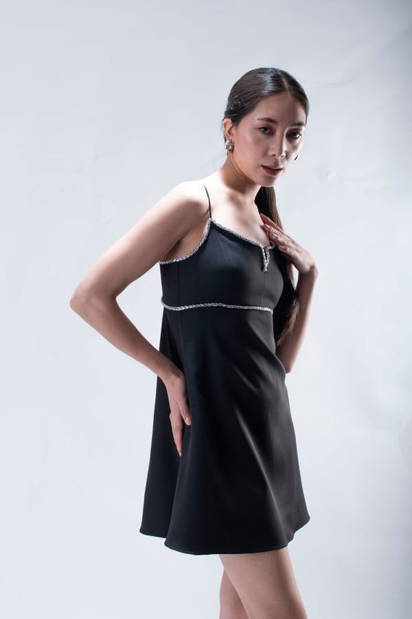 Empire Waist Short Dress — Studio MuGu
