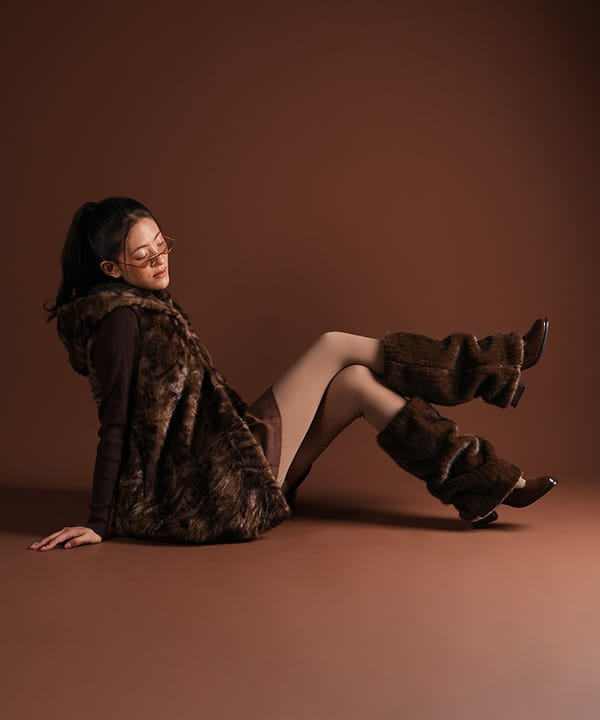 Fur Leg Warmer — THEATER