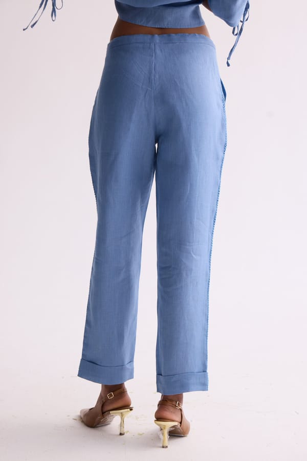 The Tahlia Linen Trousers — YELL
