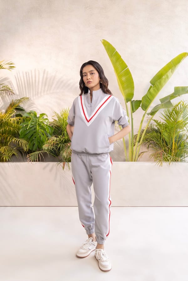 Nina Two Stripe Track Set — Shivya K