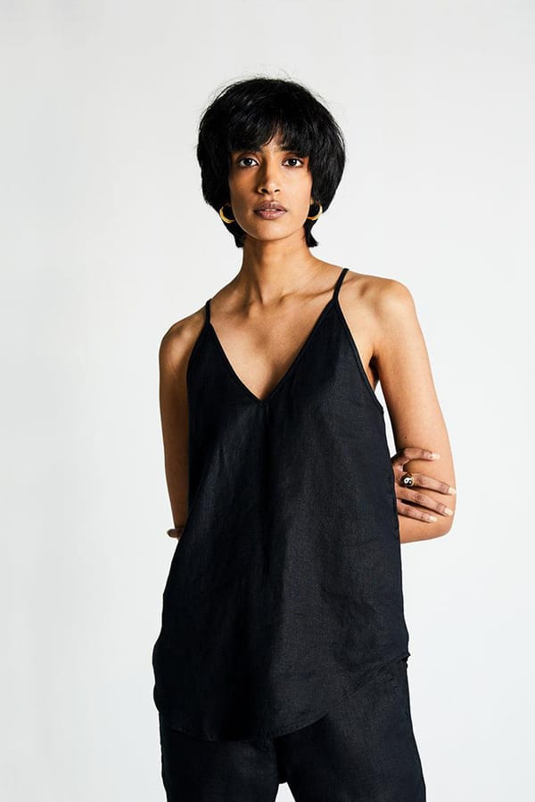 Endless Sunday Top in Black — REISTOR