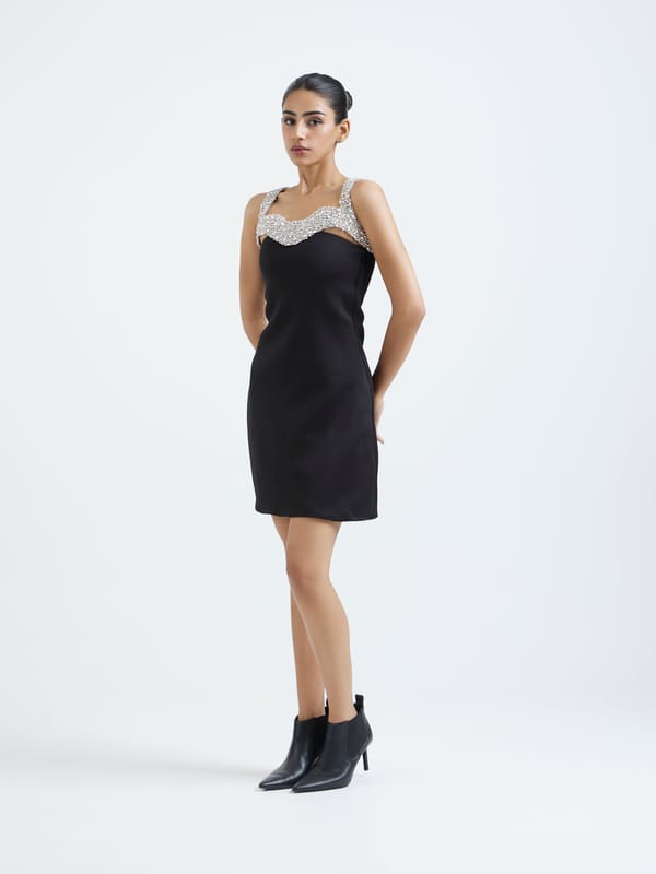 Ava + Detachable Embellished Overlay — OZEQO